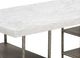 Fairfield® Palermo White Top Desk with Stainless Steel Base-4