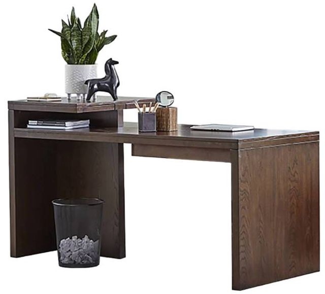 Parker House® Elevation Warm Elm 66" Writing Desk-0