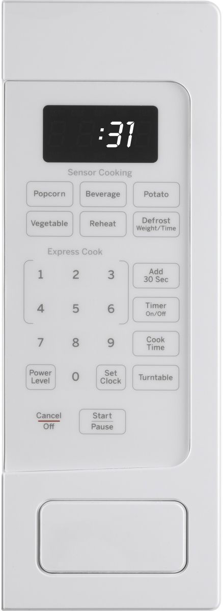 GE Profile™ 1.1 Cu. Ft. White Countertop Microwave-2