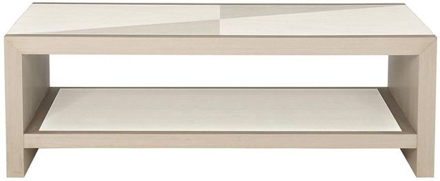 Bernhardt Axiom Linear Gray Cocktail Table-2