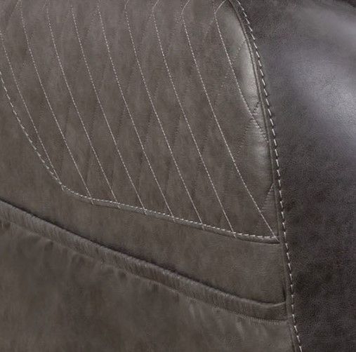 HomeStretch Daytona Black Power Reclining Console Loveseat-3