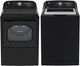 GE® Diamond Gray Top Load Washer & Electric Dryer Laundry Pair-0