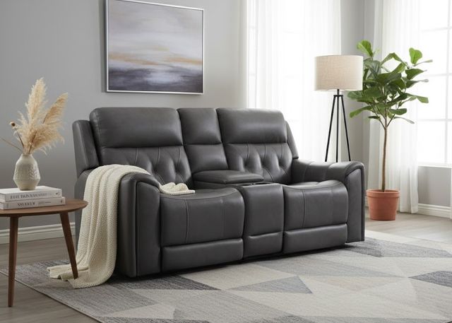 Moto Motion Canyon Steel Power Reclining Loveseat-1