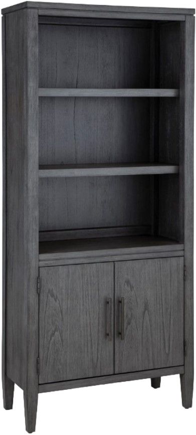 aspenhome® Preston Urbane Gray Door Bookcase-0