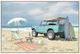 Classy Living Adventurous Jeep on Beach Wall Art-0