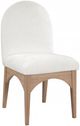 Meridian Furniture Waldorf Cream/Natural Chenille Upholstered Dining Chair-0