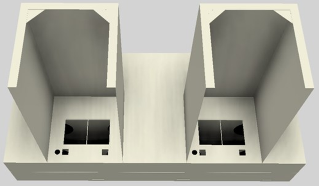 Vent-A-Hood® 48" Biscuit Contemporary Wall Mounted Range Hood-2