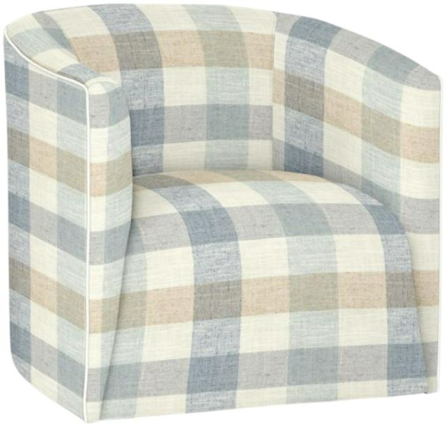 Craftmaster® Customizable CM Modern 35" Swivel Arm Chair-2