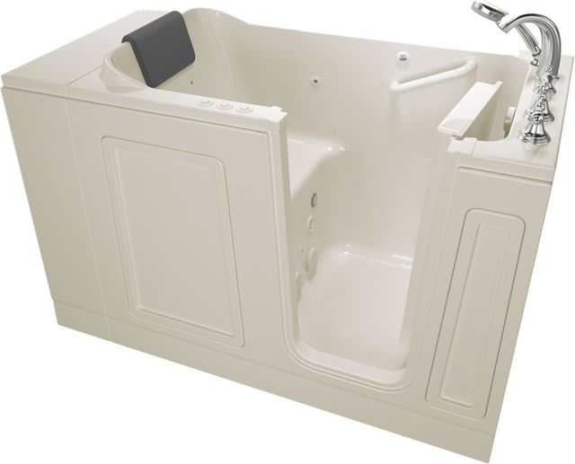 American Standard Luxury Series Linen Alcove Walk-In Combination Bathtub-2