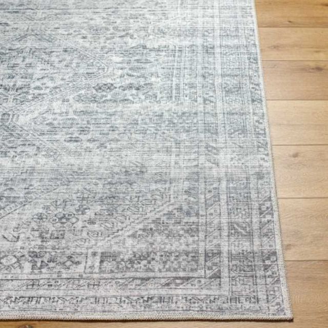 Surya Embrace Black/White 4'x6' Area Rug-1