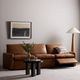 Four Hands Tillery 3-Piece Sonoma Butterscotch Small Spaced Power Reclining Sectional-2