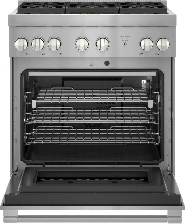 Thermador® Pro Harmony® 30" Stainless Steel Pro Style Natural Gas Range-1