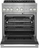 Thermador® Pro Harmony® 30" Stainless Steel Pro Style Natural Gas Range-1
