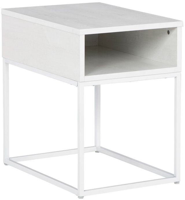 Signature Design by Ashley® Deznee 3-Piece White Living Room Table Set-2