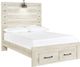 Signature Design by Ashley® Cambeck 2-Piece Whitewash Full Panel Storage Bed Set-4