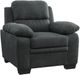 Mazin Furniture Holleman Dark Gray Upholstered Accent Chair-0