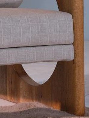 Jaipur Furniture Burbank Beige/Brown Chair-1