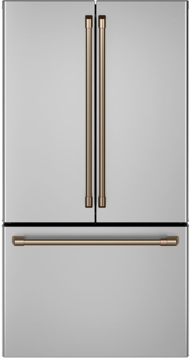 Café™ Brushed Bronze Refrigeration Handle Kit-1