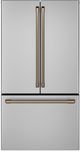 Café™ Brushed Bronze Refrigeration Handle Kit-1