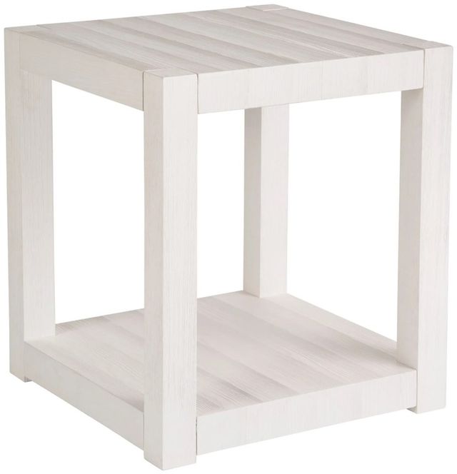 Universal Explore Home™ Weekender Coastal Living Home Hermosa White Sand 21" End Table-0