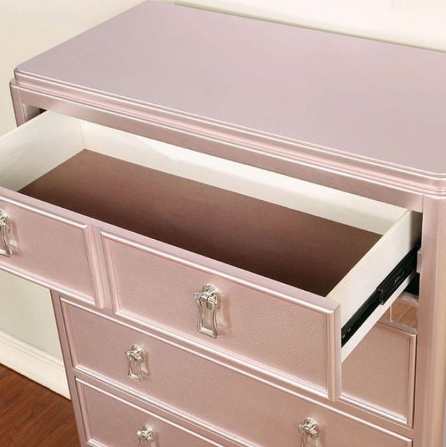 Furniture of America® Avior Rose Gold Chest-2