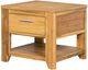A & B Home Light Brown Side Table-1
