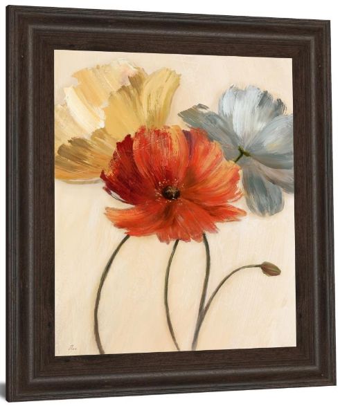 Classy Living Nan Poppy Palette l 22"W Wall Art-3