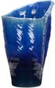 Wildwood Lamps Shiga Okinawa Indigo Glaze Vase-1