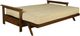 Kodiak Furniture Emily Brownstone/Taber Cashmere Full Futon Frame with Mattress-1