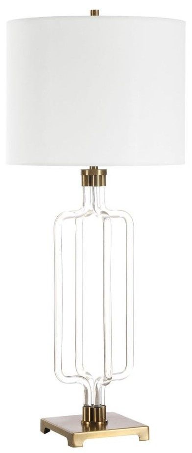 Uttermost® Outline Cordless Clear Table Lamp-0