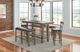 Emerald Home Benton Pecan Brown Swivel Bar Stool-1