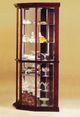 ACME Furniture Huxley Cherry Corner Curio Cabinet-1