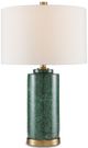 Currey & Company St. Isaac Green/Off-White Table Lamp-0