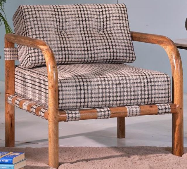 Jaipur Furniture Raber Brown Chair-0
