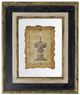 A & B Home Lucian Antiqued Black/Gold Sculpture Wall Art-0