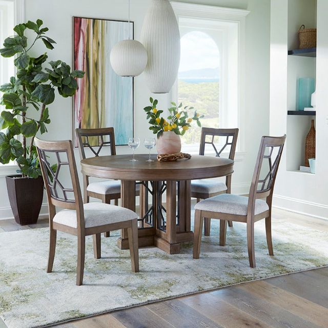 Parker House® Sundance Sandstone Round Dining Table-3