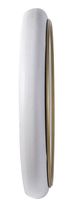 A & B Home Gold/White Clock-2