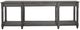 International Furniture Direct Tiffany Black 94" Sofa Table-3