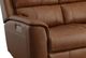 Flexsteel® Henry Caramel Power Reclining Sofa with Power Headrests and Lumbar-3