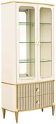 Michael Amini® Scotts Square Light Champagne Display Cabinet-0