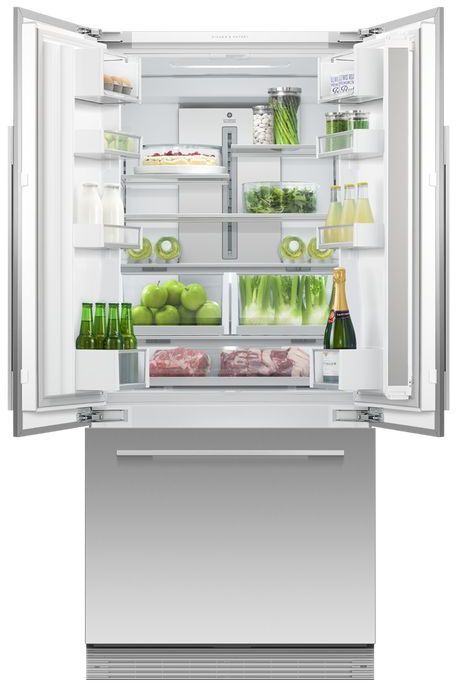 Fisher & Paykel Series 7 32 in. 14.7 Cu. Ft. Panel Ready Integrated French Door Refrigerator-6