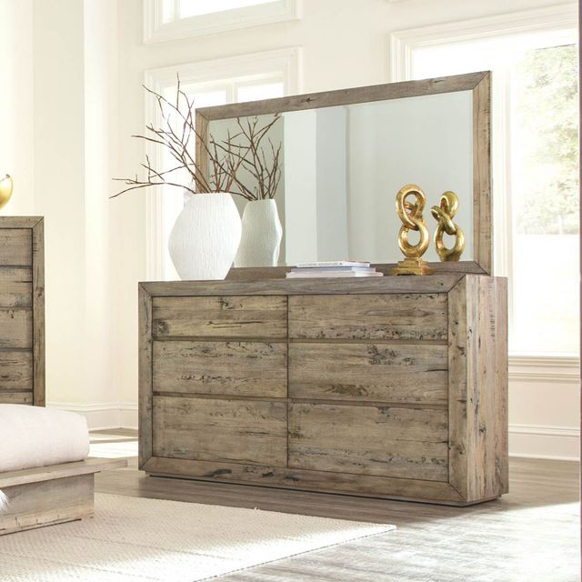 Napa Furniture Design Renewal Weathered Natural Driftwood Dresser-2