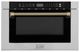 ZLINE Autograph Edition 24" 1.2 Cu. Ft. Stainless Steel Built-in Microwave Drawer with Champagne Bronze Helix Handle-0