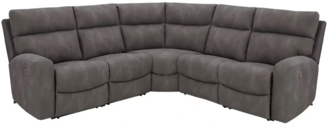 Signature Design by Ashley® Next-Gen DuraPella 5-Piece Slate Power Reclining Curved Sectional-0