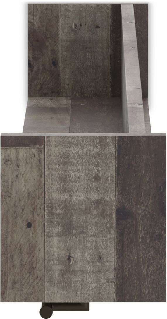 Signature Design by Ashley® Neilsville Multi Gray Wall Mounted Coat Rack with Shelf-4