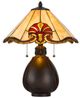 Cal® Lighting & Accessories Tiffany Dark Bronze Table Lamp-0