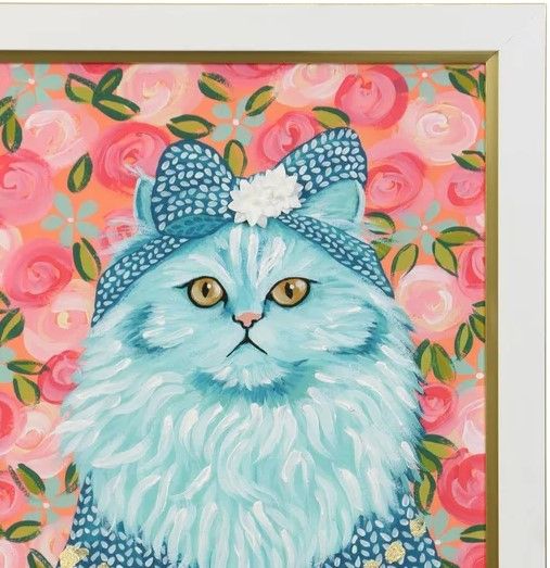 Stylecraft Persian in Blue Wall Art-1