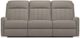 La-Z-Boy® Finley Pewter Leather Power Wall Reclining Sofa with Headrest-1