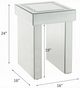 ACME Furniture Noralie Square Mirrored End Table-3