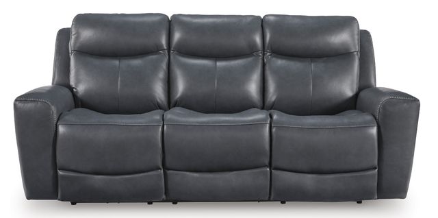 Signature Design by Ashley® Next Move Admiral Power Reclining Sofa with Adjustable Headrest-1